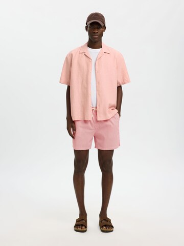 SELECTED Zwemshorts in Rood