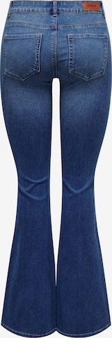 ONLY Flared Jeans 'Reese' in Blauw