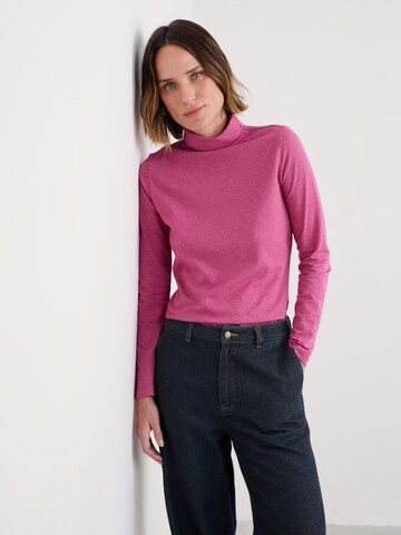 Pull-over ' Landing' Seasalt Cornwall en rose : devant