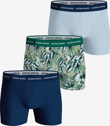 BJÖRN BORG Boxershorts in Blauw: voorkant