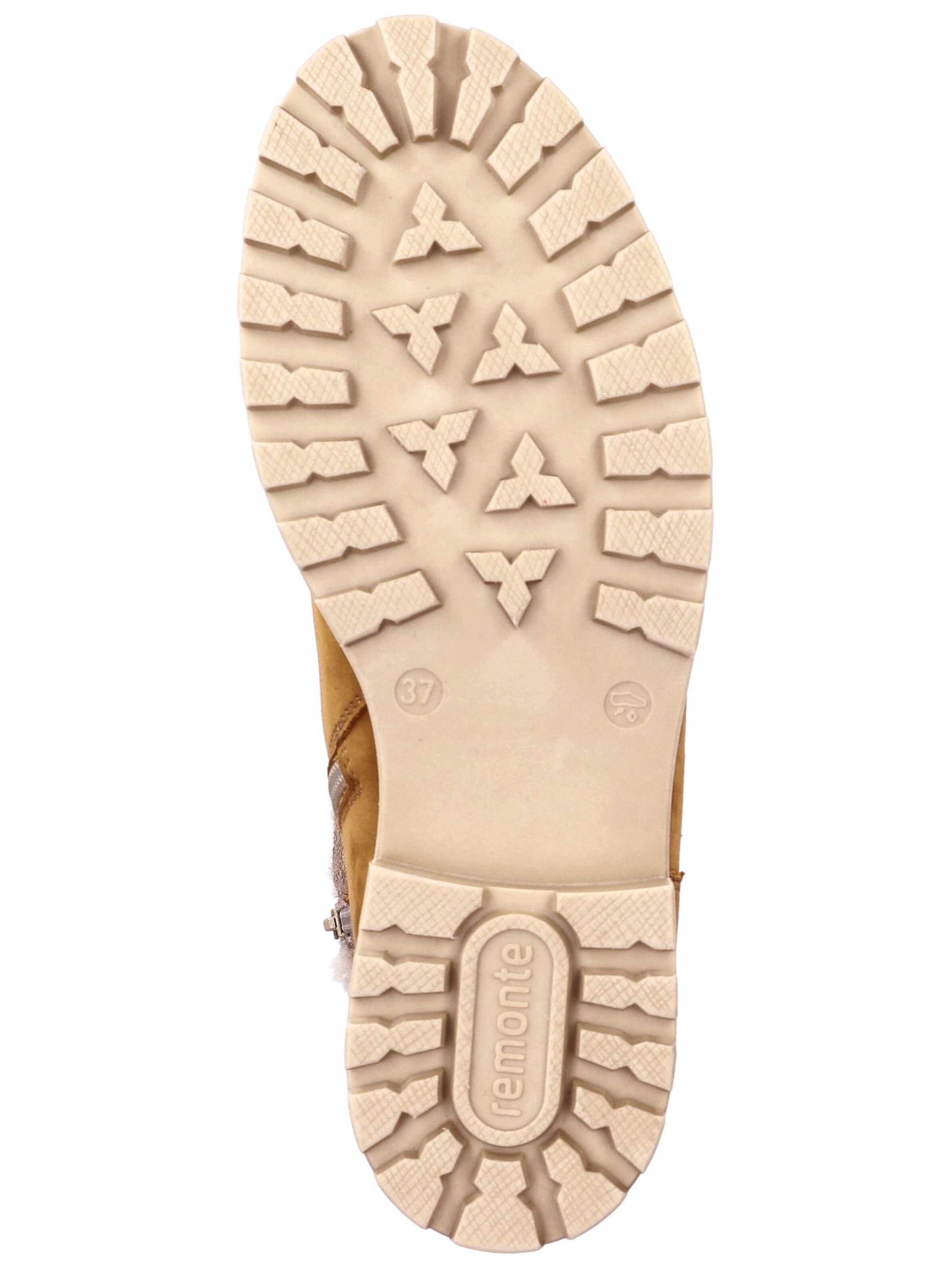 REMONTE Lace-Up Ankle Boots in Brown