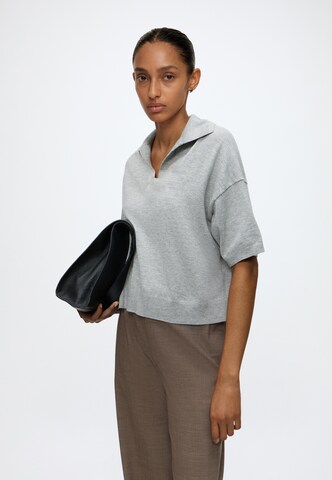 MOS MOSH - Pierna ancha Pantalón chino 'MMHaley Dynamic' en gris