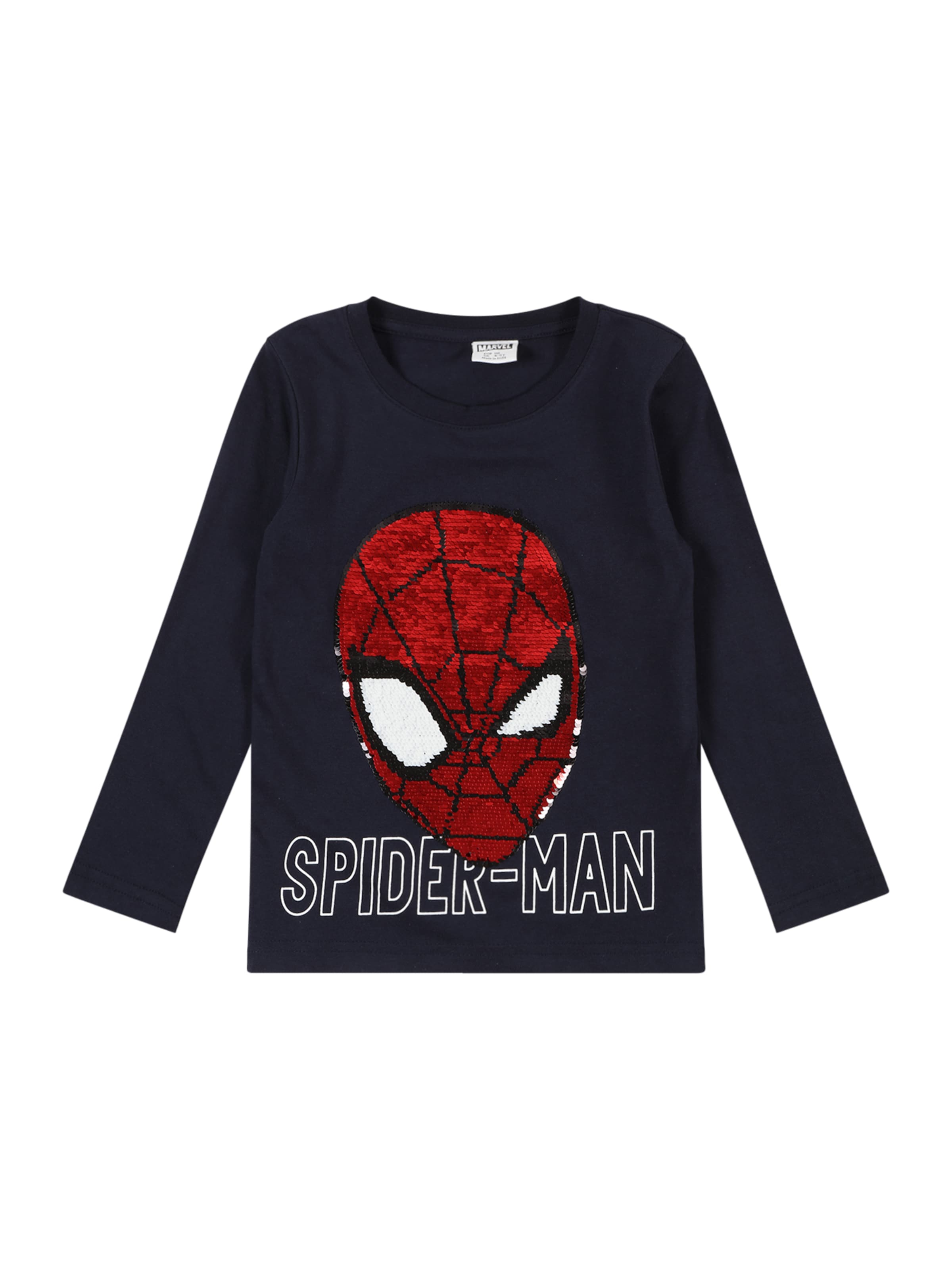 Tricou 'Spiderman' de la Lindex pe albastru: față