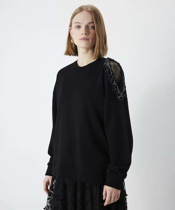 Sweat-shirt Ipekyol en noir : devant