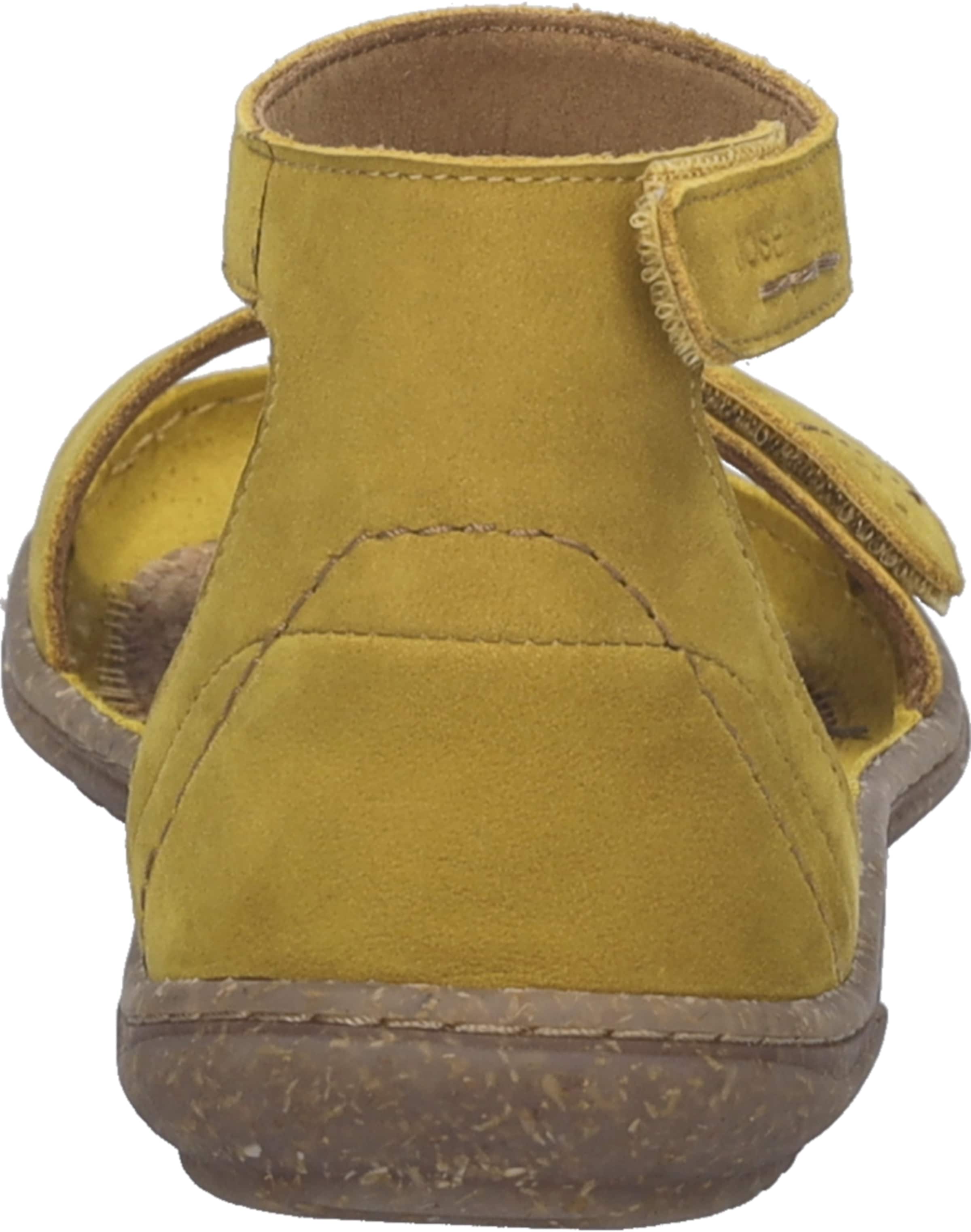 JOSEF SEIBEL Strap Sandals in Yellow