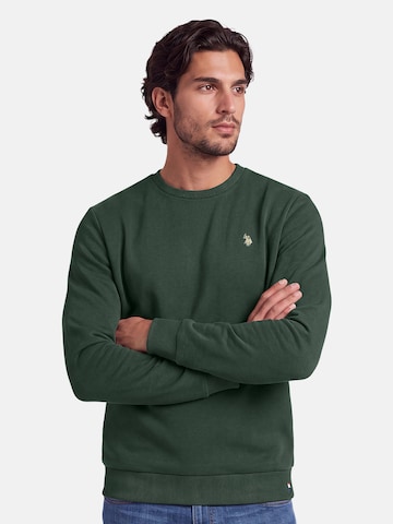 U.S. POLO ASSN. Sweatshirt in Green