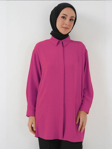 Camicia da donna di Bigdart in rosa: frontale