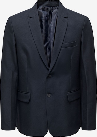 Only & Sons Suit Jacket in Blue: front