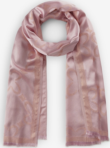 CODELLO Scarf in Pink: front