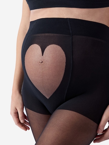 Calza velata di ETAM in nero