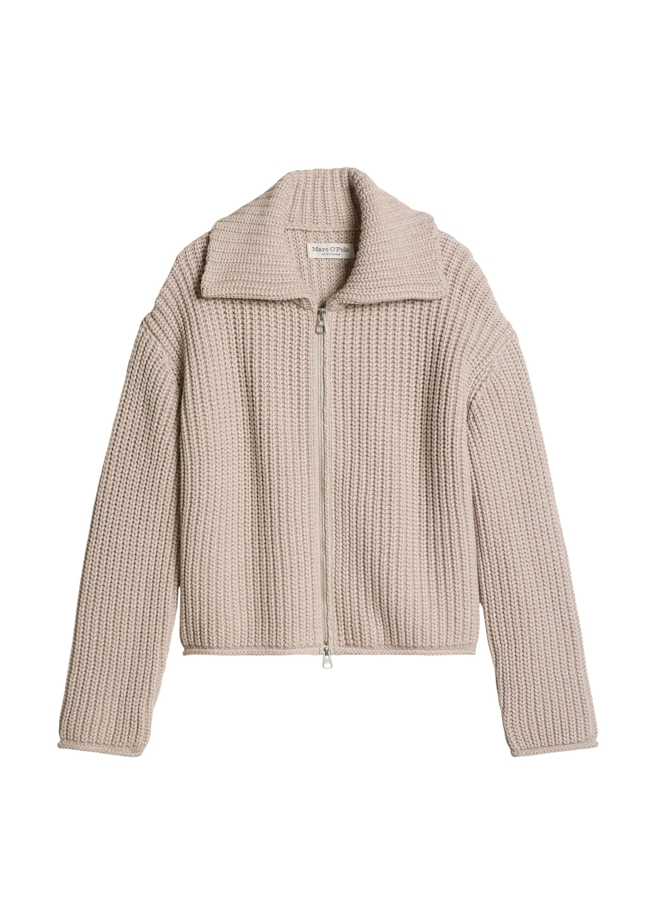 Marc O'Polo Knit cardigan in Grey: front