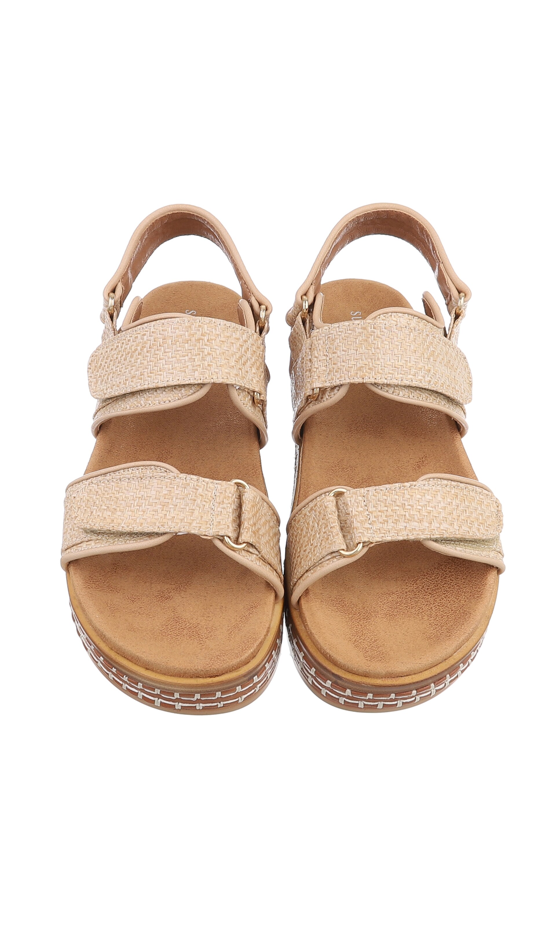 Ital-Design Sandale in Beige