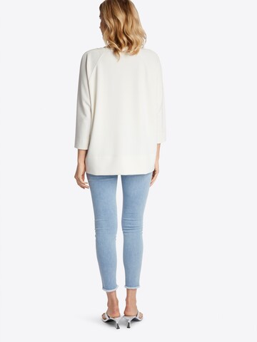 Sweat-shirt Rich & Royal en blanc