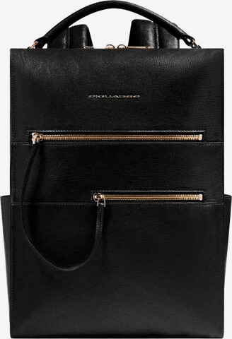 Piquadro Rygsæk i sort: forside