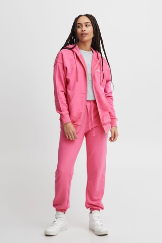 The Jogg Concept Zip-Up Hoodie in Pink