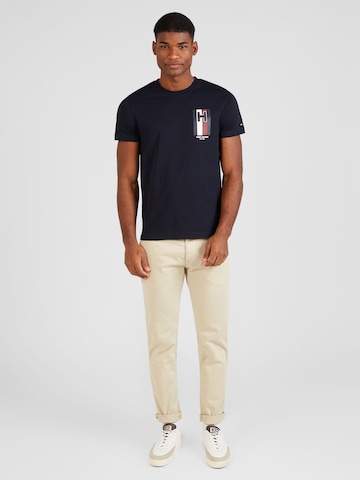 TOMMY HILFIGER T-Shirt in Blau