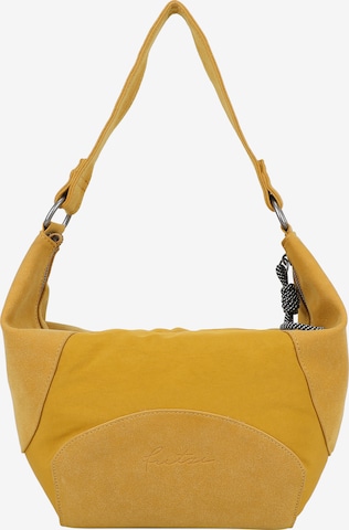 Fritzi aus Preußen Shoulder bag 'Gimmi Sky' in Yellow: front