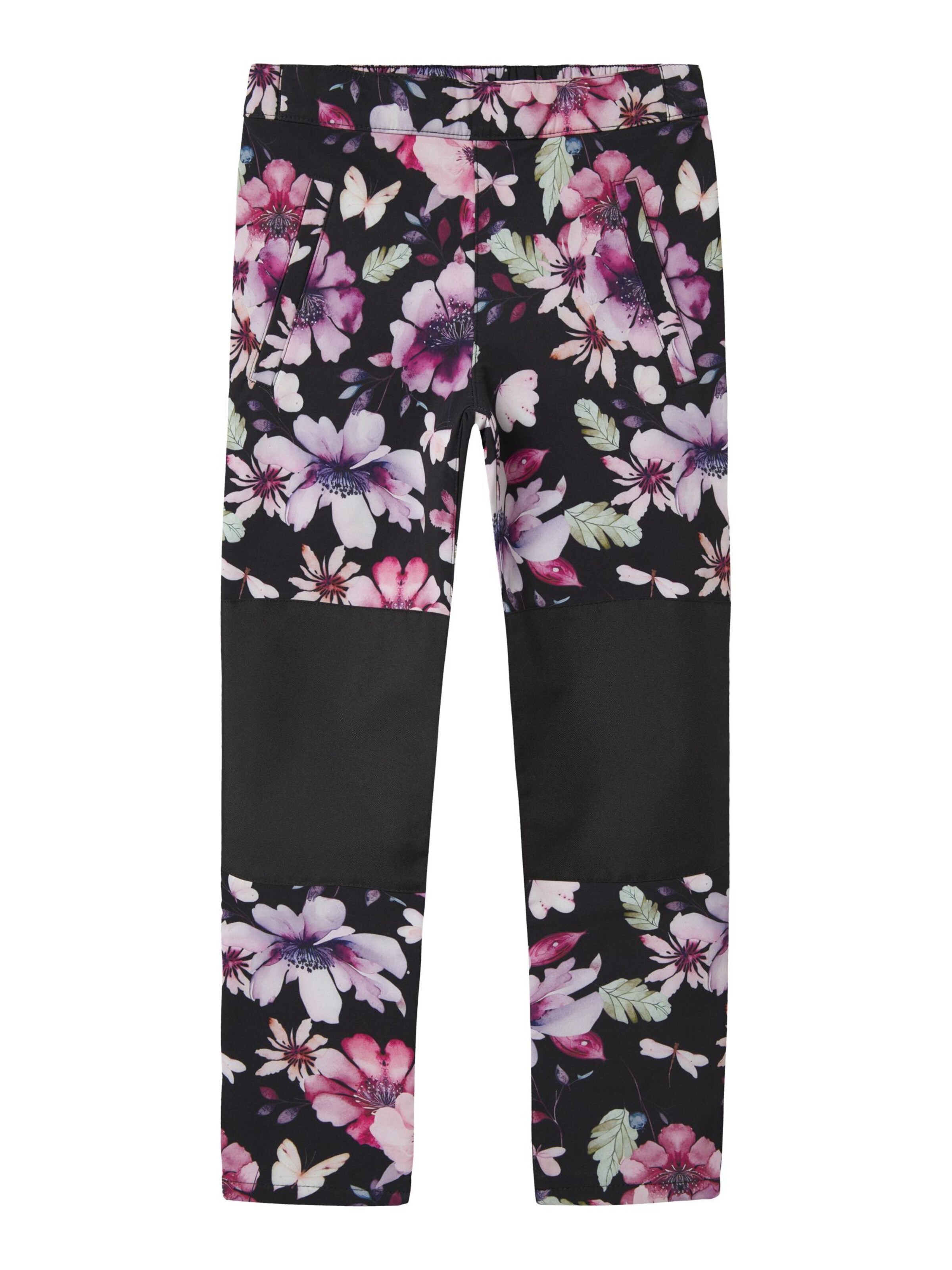 NAME IT regular Funktionsbukser 'Alfa08' i sort: forside