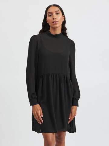 Robe-chemise 'Saffa' VILA en noir : devant