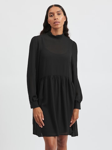 VILA Shirt Dress 'Saffa' in Black: front