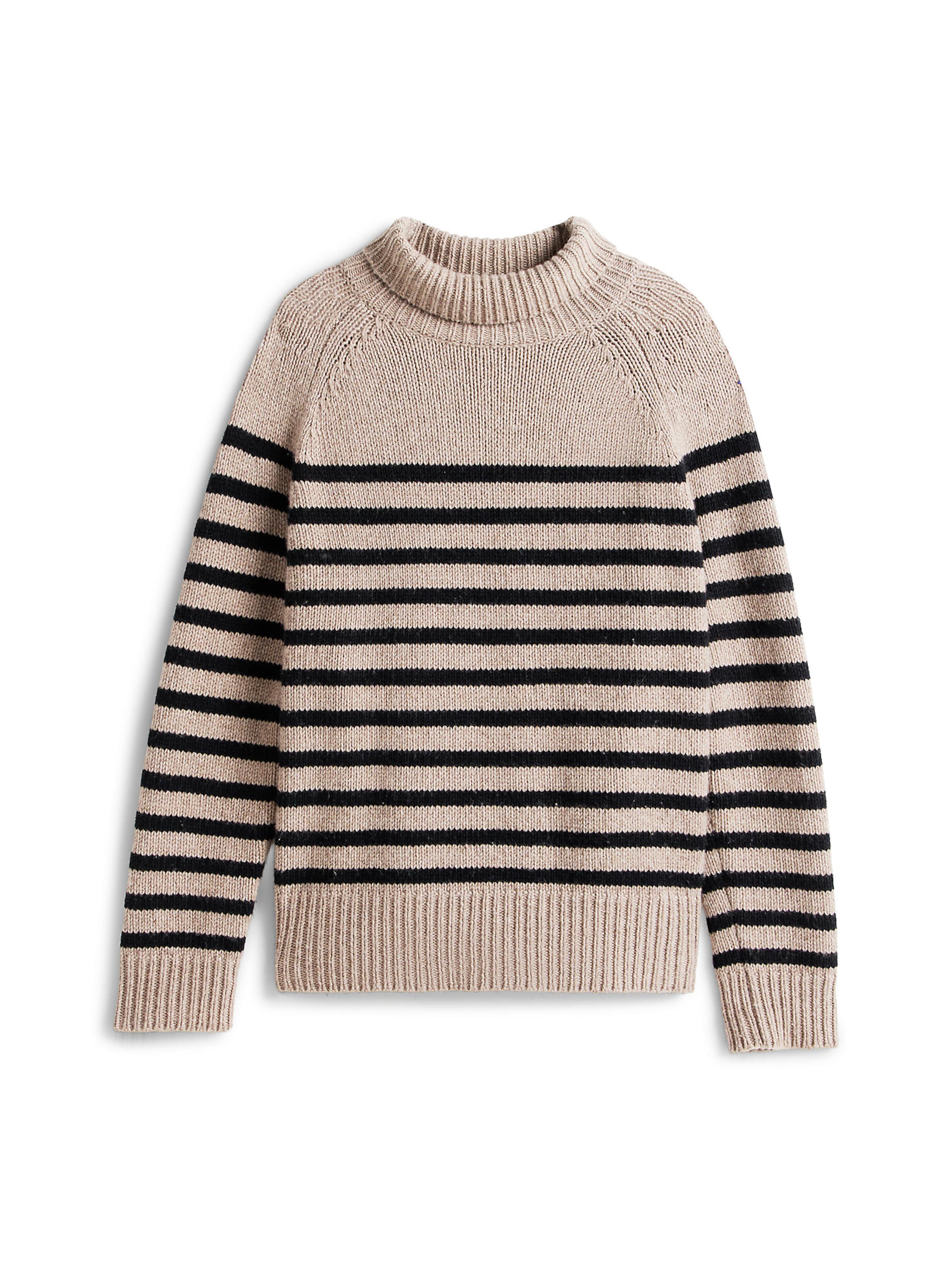 TOMMY HILFIGER Pullover in Beige: Vorderseite