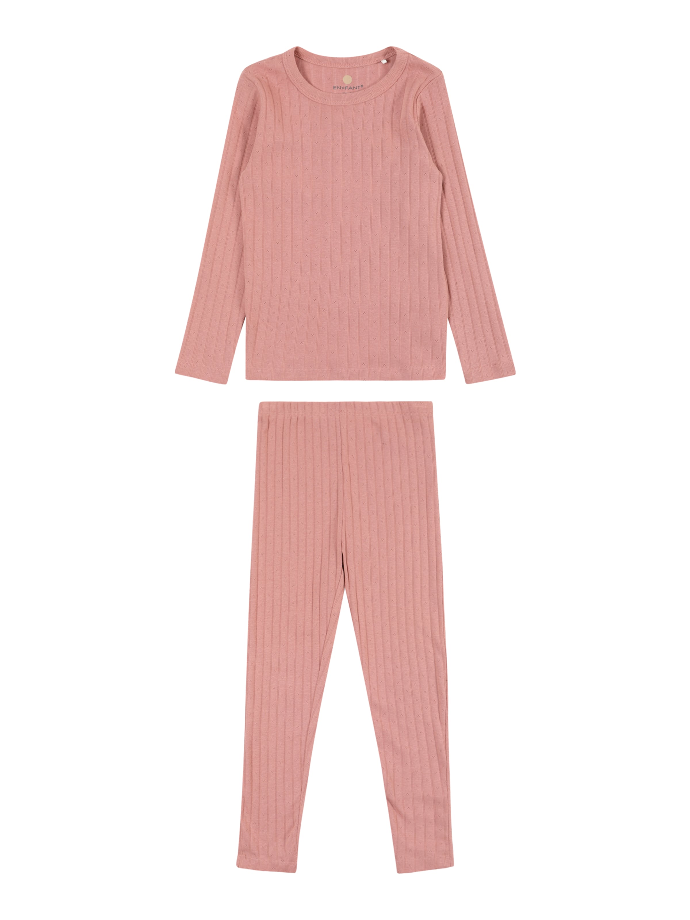 EN FANT Pidžaama, värv roosa: eest vaates