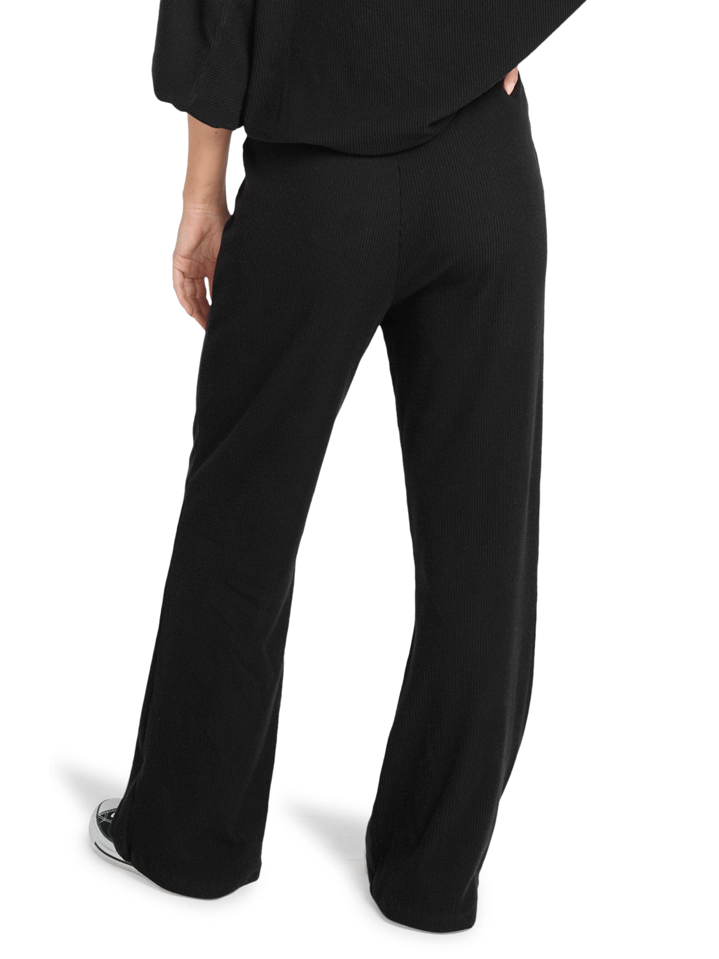 BILLABONG Wide Leg Hose 'Keep It Straight' in Schwarz