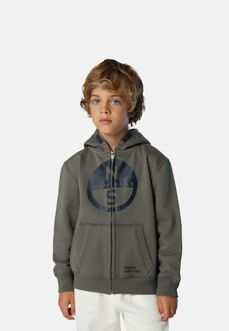 North Sails Sweatjacke in Grau: Vorderseite