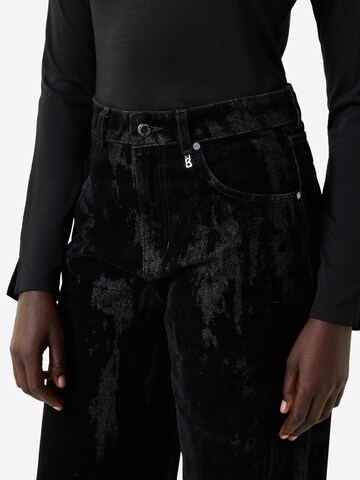 BOGNER Wide leg Jeans 'Lizzy' in Black
