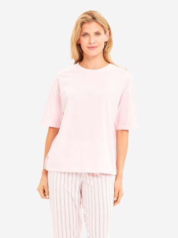 Chemise de nuit ' Basic ' Rösch en rose : devant