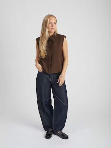 minus Bodywarmer 'Lisa' in Bruin