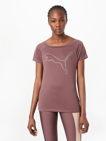 PUMA Functioneel shirt in Lila: voorkant