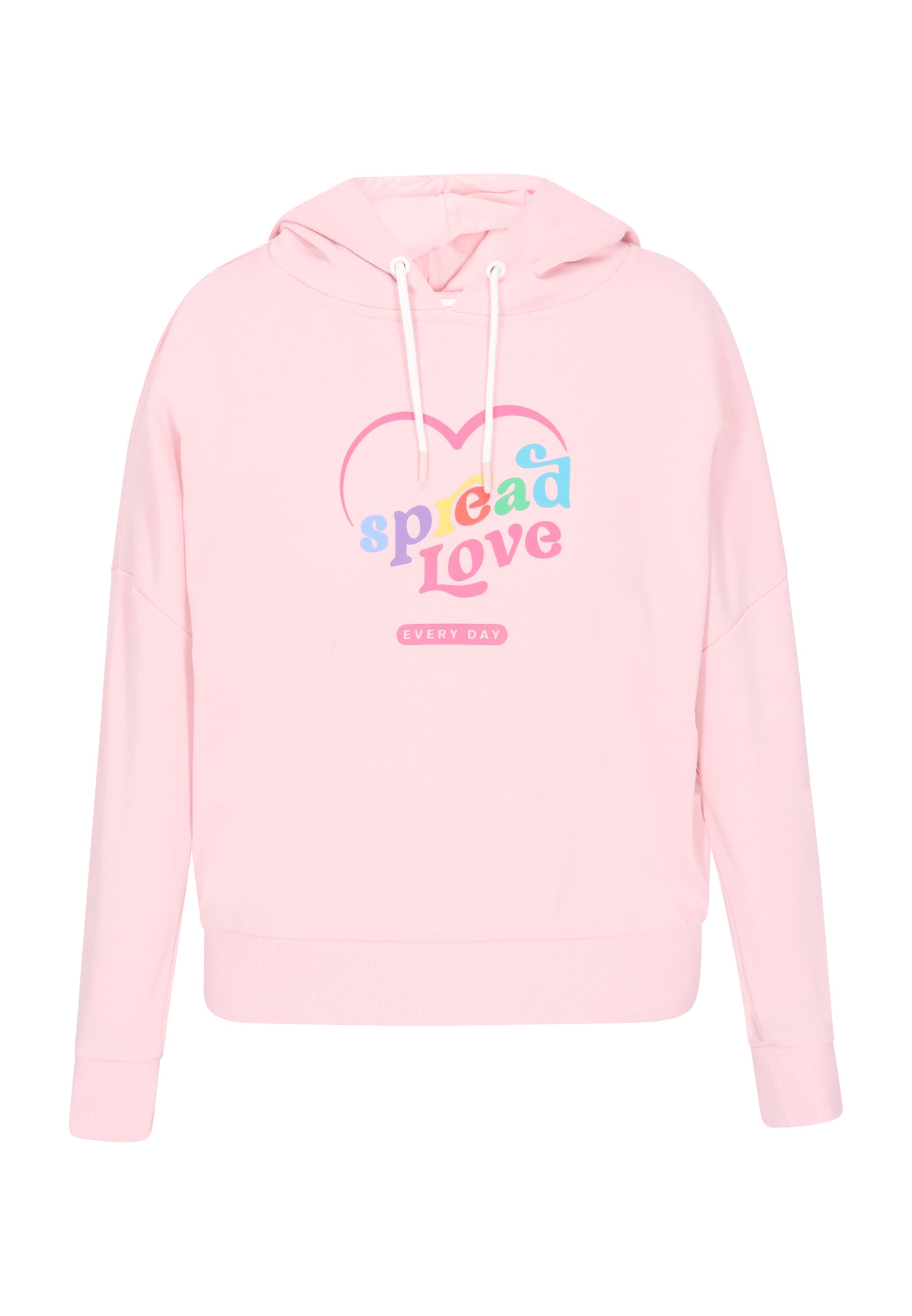 rozā MYMO Sportisks džemperis 'Back To School': no priekšpuses