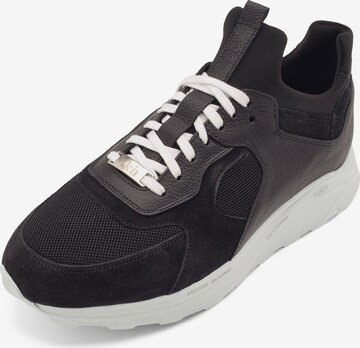 EKN Footwear - Zapatillas deportivas bajas 'Larch' en negro: frente