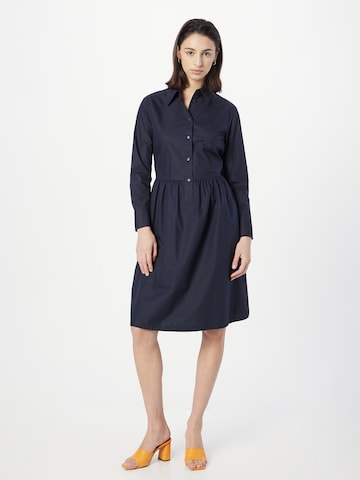 Marc O'Polo Shirt Dress in Blue: front