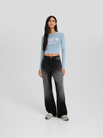 T-shirt Bershka en bleu