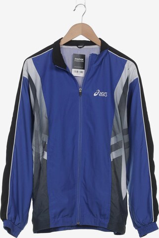 ASICS Sweatshirt & Zip-Up Hoodie in S in Blue: front