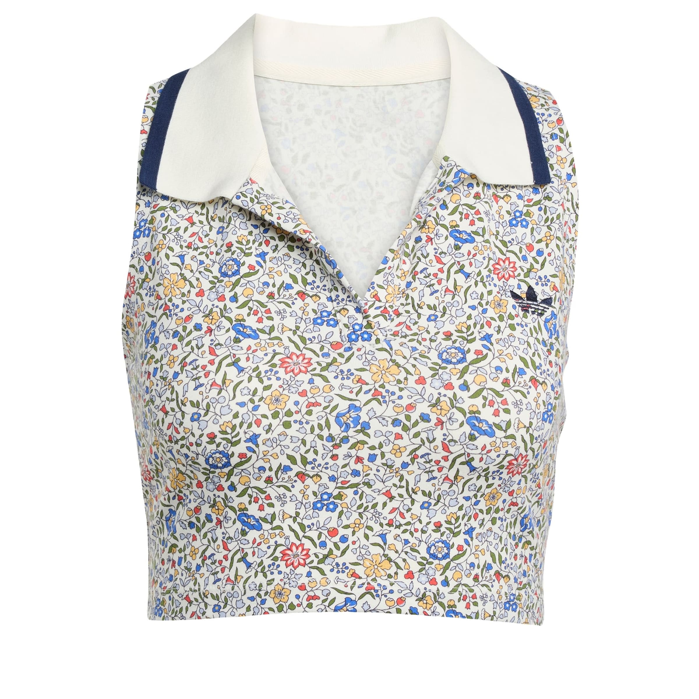 ADIDAS ORIGINALS Shirt 'x Liberty London' in White: front