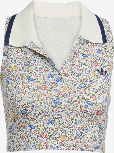 ADIDAS ORIGINALS Camiseta 'x Liberty London' en azul / amarillo / negro / blanco, Vista del producto