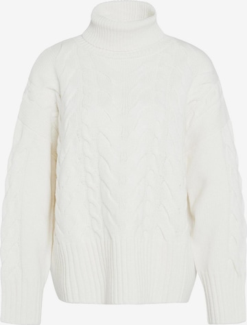 Barbour - Pullover 'Woodlane' em branco: frente