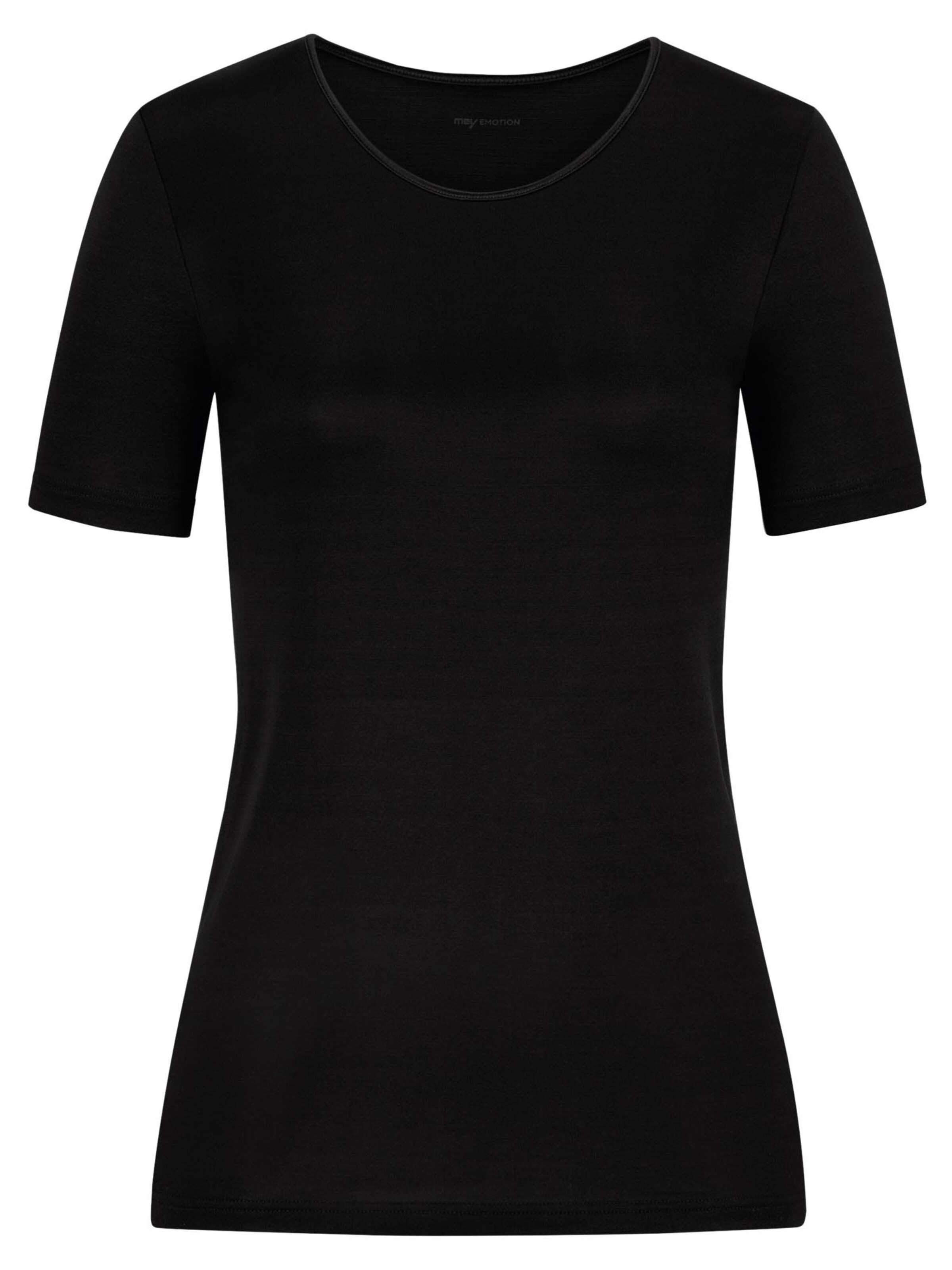 Mey Undershirt 'Emotion' in Black: front