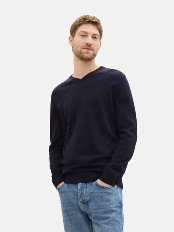 TOM TAILOR Pullover in Blau