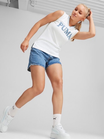 Top 'Puma Squad Vest Tr' di PUMA in bianco