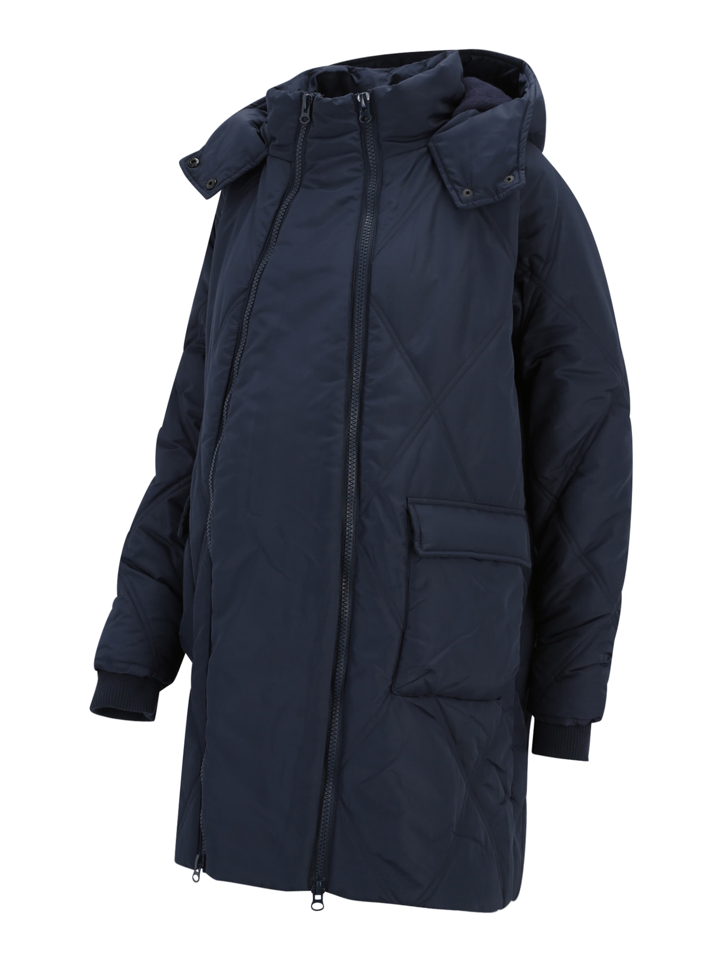 LOVE2WAIT Mantel in Blau: Vorderseite