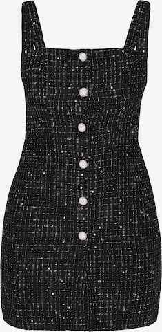 faina - Vestido em preto: frente