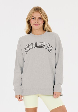 Athlecia Sweatshirt 'Fenne' in Grey: front