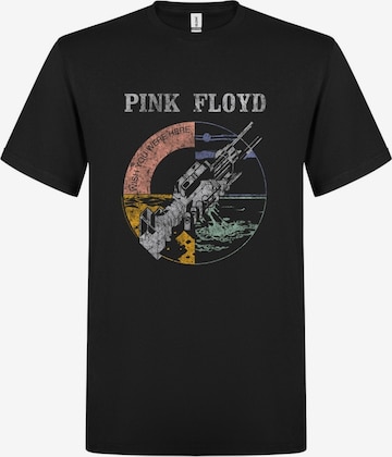 T-Shirt 'Pink Floyd Wish you were here' Pink Floyd en noir : devant