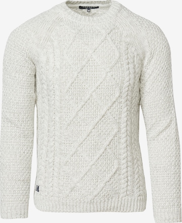 KOROSHI Sweater in White: front