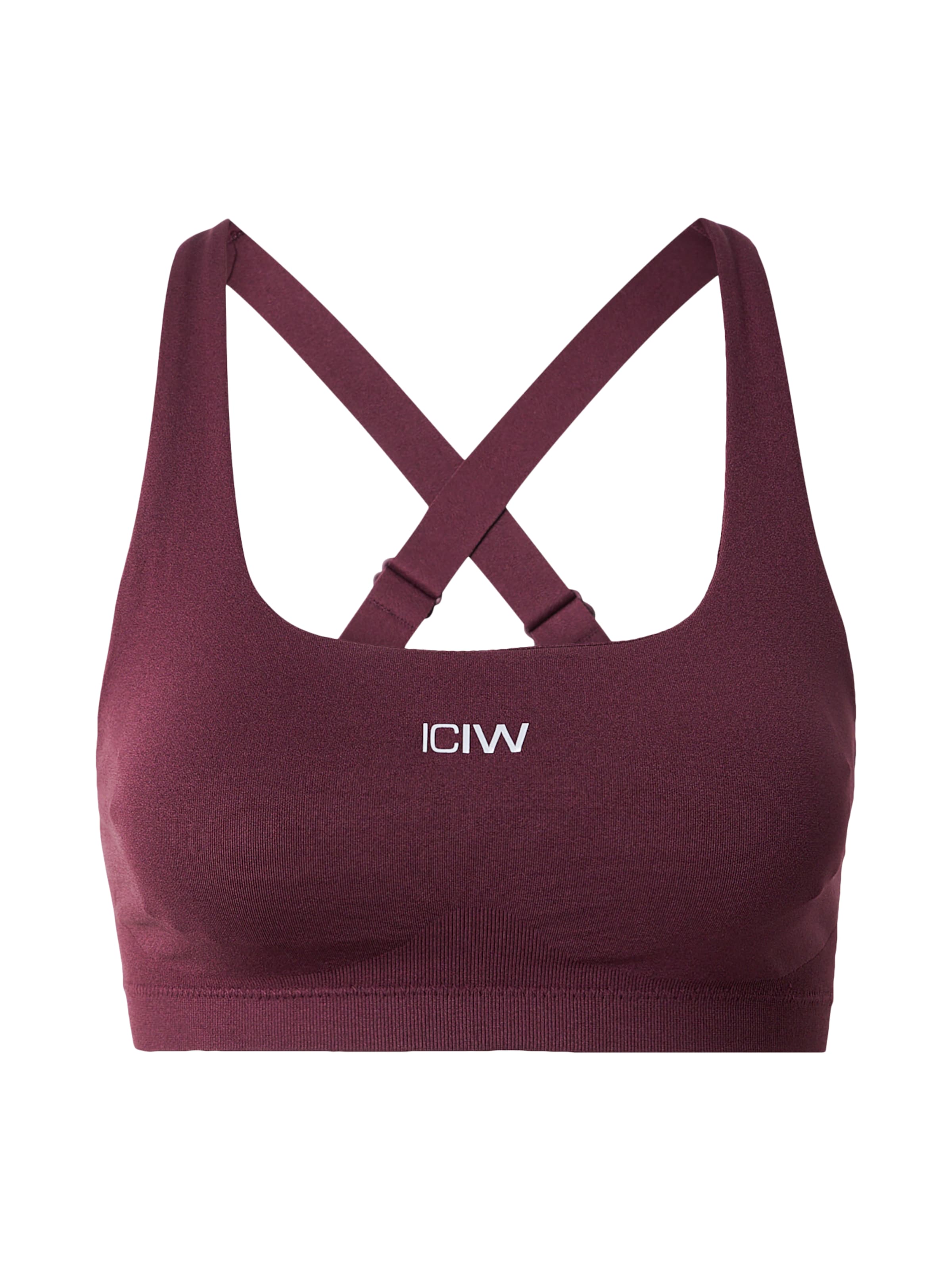 ICANIWILL Bralette Sports bra in Red: front