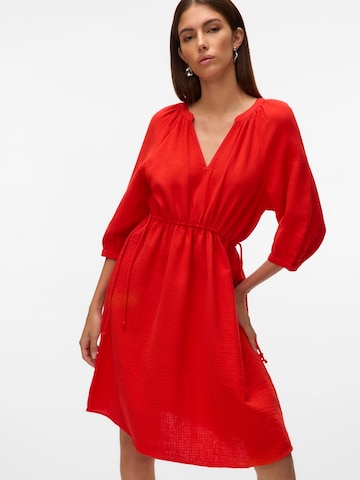 VERO MODA Kleid 'VMBEVERLY' in Rot: Vorderseite